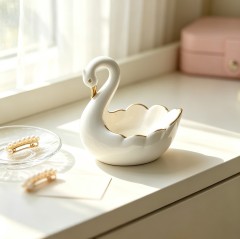 Wholesale Swan Ceramic Candle Holder