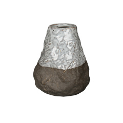 Wholesale Rock Texture Ceramic Reed Diffuser Bottle, Irregular Rugged Aroma Bottle with Glaze Finish for Home Hotel Decor