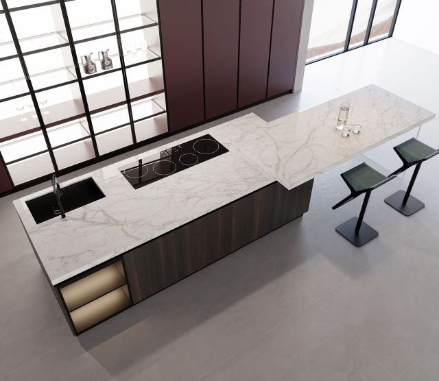 Fine Vein Carrara White