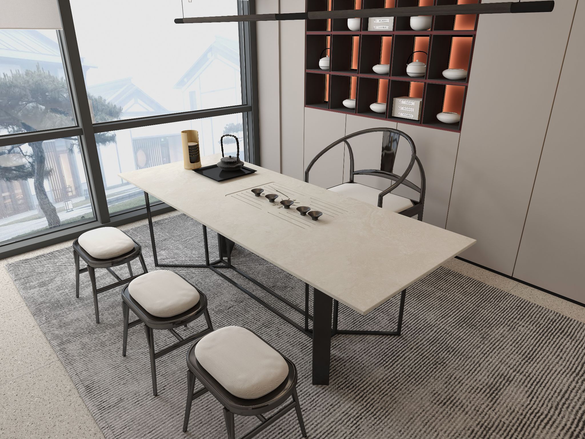 Polis Off-white Travertine