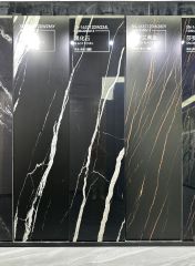 Black Fossil Stone