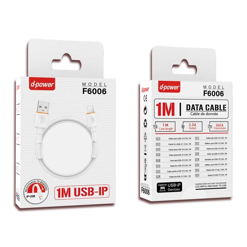 F6006 3A TPE Charging Cable