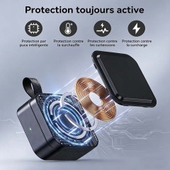 Station de Recharge 3-en-1 Magnétique Pliable pour Apple