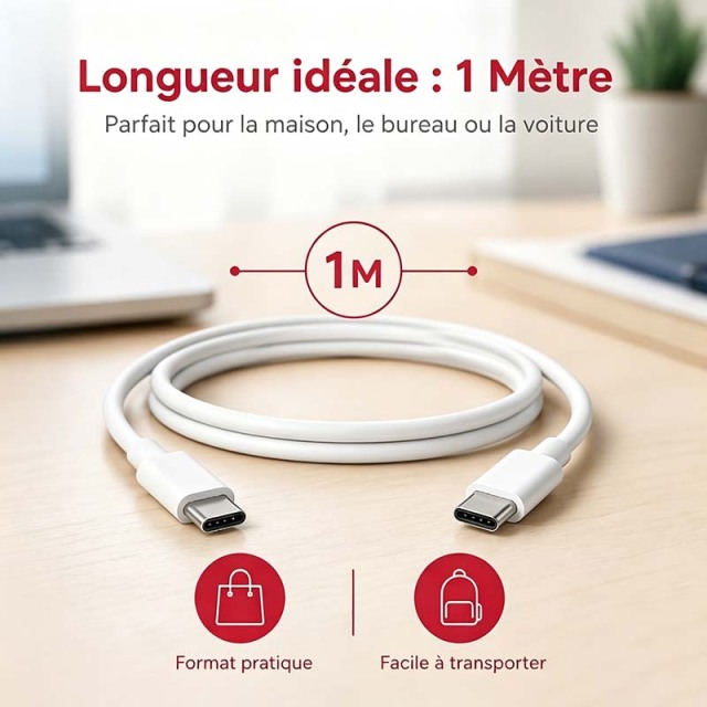 F9000 3A PD Charger, compatible with most USB-C fast chargers