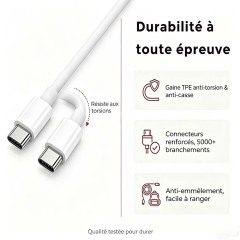 F9000 3A PD Charger, compatible with most USB-C fast chargers