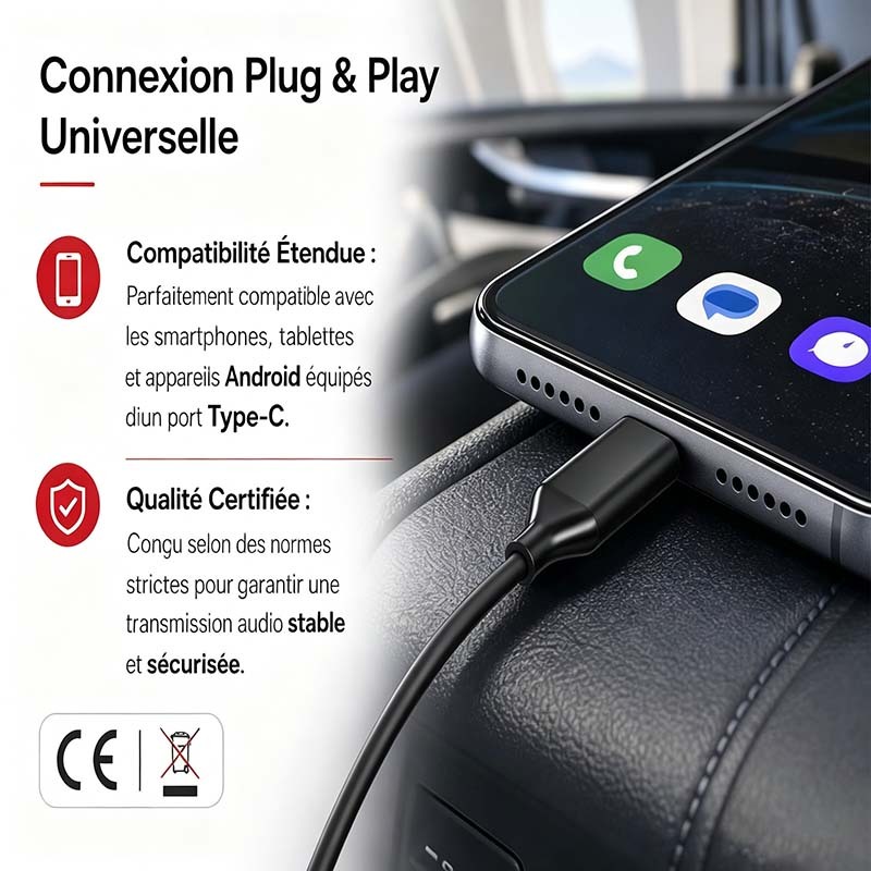 D-Power K6036 USB-C Wired Earphones, In-ear Headset with Mic & Controller, Compatible with Android, Black & White Available