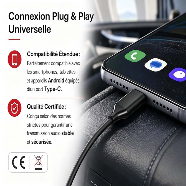 D-Power K6036 USB-C Wired Earphones, In-ear Headset with Mic & Controller, Compatible with Android, Black & White Available