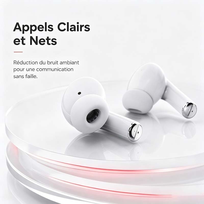D-Power K6202 Écouteurs Sans Fil Bluetooth | Connexion Stable · Appels Clairs · Confort Toute la Journée