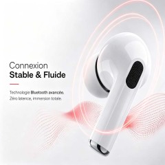 D-Power K6202 Écouteurs Sans Fil Bluetooth | Connexion Stable · Appels Clairs · Confort Toute la Journée