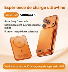 Bloc Batterie Magnétique GT10 Charge Rapide 20W