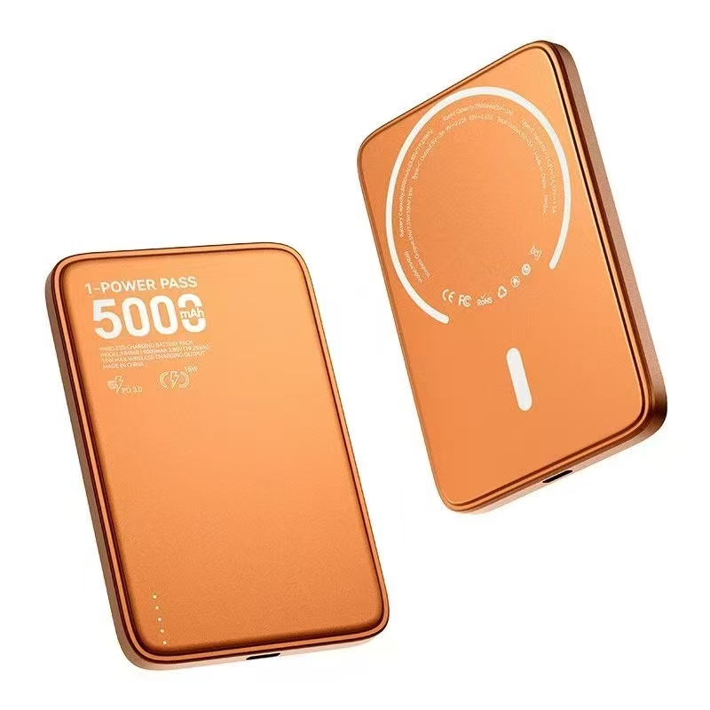 Batterie externe magnétique sans fil 5000mAh MH860