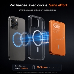 Batterie externe magnétique sans fil 5000mAh MH860