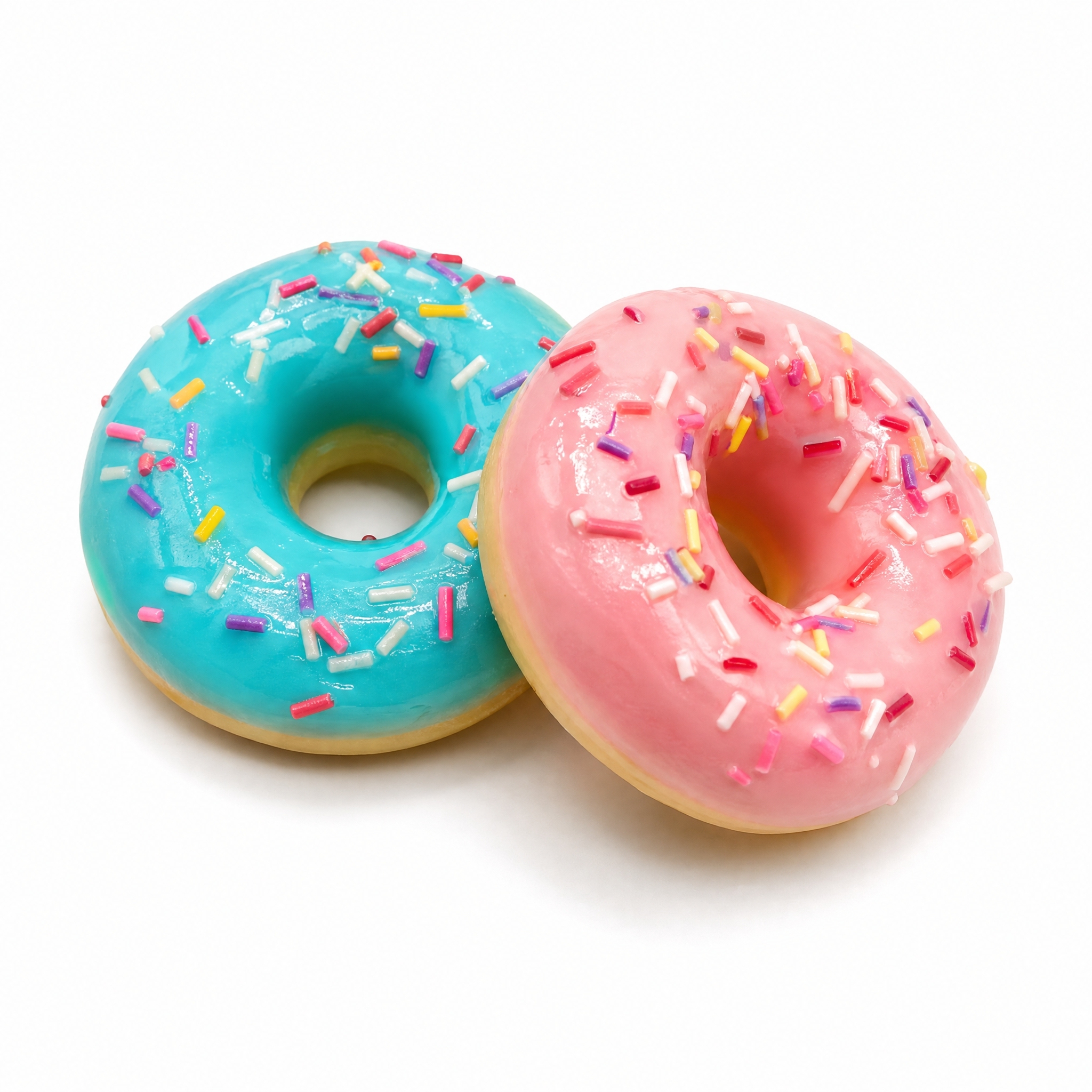 Lot de Savons Artisanaur en Forme de Donuts – Savons Gourmands Parfumés avec Glaçage & Pépites – Mousse Riche & Hydratante pour Mains et Corps – Idée Cadeau Originale & Fun pour Noël et Anniversaire