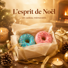 Lot de Savons Artisanaur en Forme de Donuts – Savons Gourmands Parfumés avec Glaçage & Pépites – Mousse Riche & Hydratante pour Mains et Corps – Idée Cadeau Originale & Fun pour Noël et Anniversaire