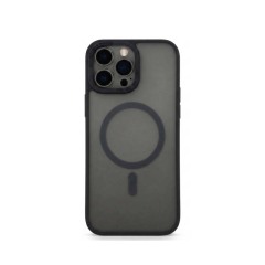 KC26 Coque iPhone Magnétique Mate Compatible MagSafe, Antichoc Norme Militaire