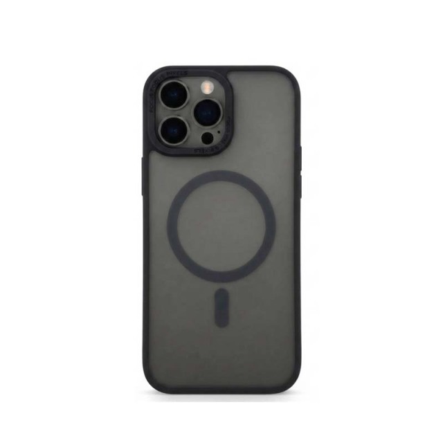 KC26 Coque iPhone Magnétique Mate Compatible MagSafe, Antichoc Norme Militaire