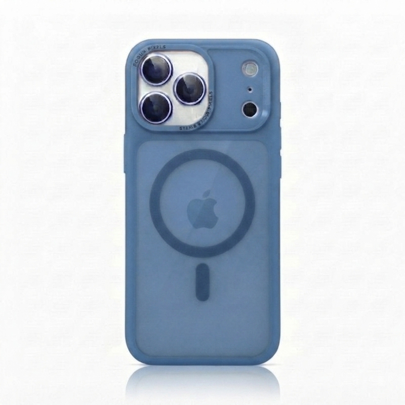 KC26 Coque Mat à Aimant Puissant | Compatible MagSafe · Double Rebord Surélevé 1,5 mm · Anti-Traces · Protection Militaire Anti-Choc