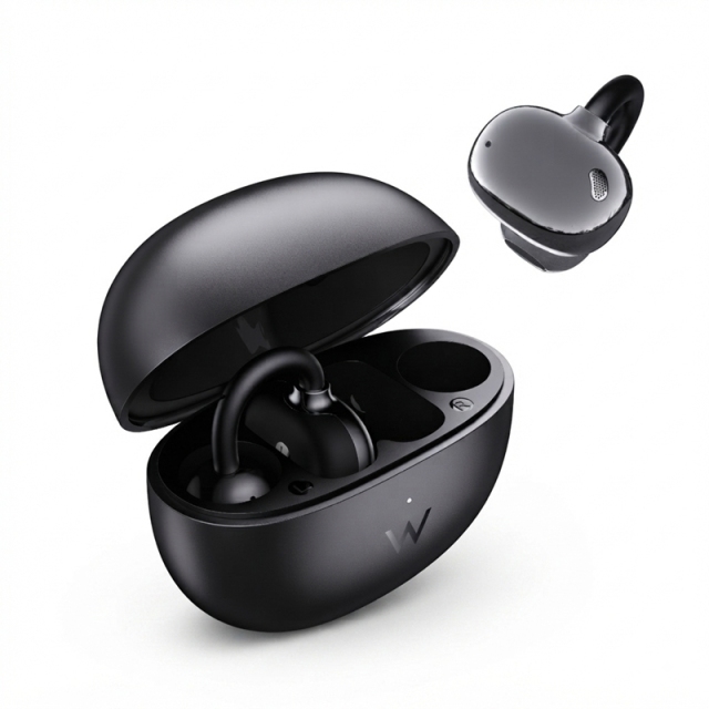 C6 Cloud-Light Ear Clip Earbuds | 4.7g Each, All-Day Zero-Pressure Fit