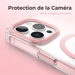 KC25 Coque iPhone Magnétique avec Cordon | Mains Libres · Aimant Puissant · Coins Renforcés · Anti-Jaunissement UV