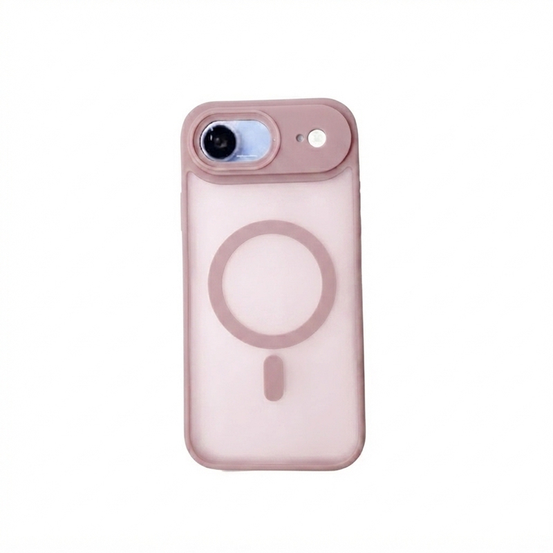 KC26 Coque MagSafe Mate Translucide pour iPhone 17 Air, Étui de Protection Antichoc avec Protection Intégrale de l'Objectif