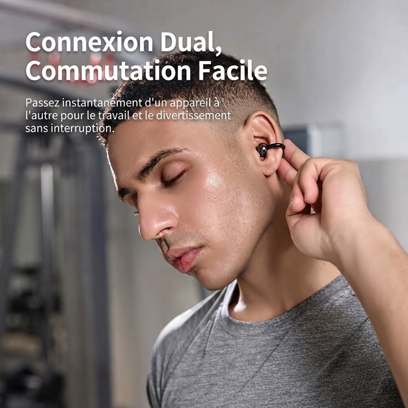 C6 Cloud-Light Ear Clip Earbuds | 4.7g Each, All-Day Zero-Pressure Fit
