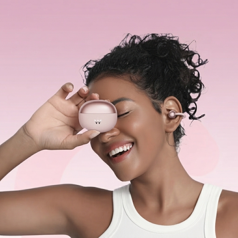 C6 AI Clip‑on Open‑Ear Wireless Bluetooth Earbuds | ENC Noise Reduction Long Battery Life