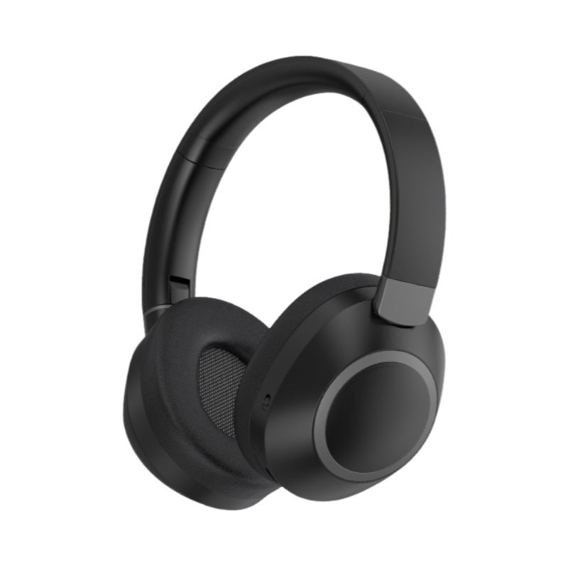 VJE85 Casque Bluetooth supra‑auriculaire à réduction de bruit ANC, autonomie 100H, coussinets respirants en cuir protéiné, appels clairs, basculement multi‑appareils