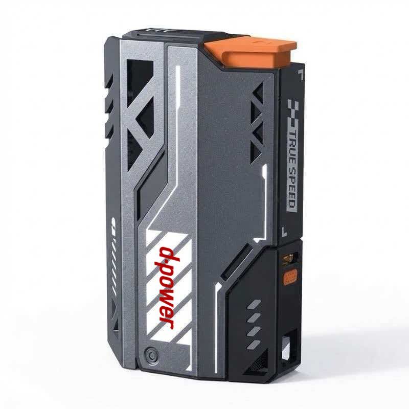 Banque d'alimentation modulaire à batterie interchangeable, charge rapide 22,5W, power bank extérieur style mécha, batterie remplaçable pour voyage et camping