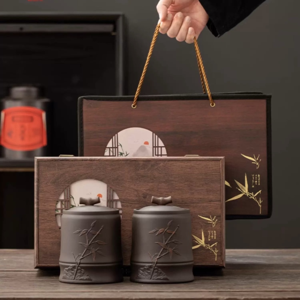 Authentic Wuyi Mountain Da Hong Pao Tea Gift Box - Premium Rock Oolong Tea