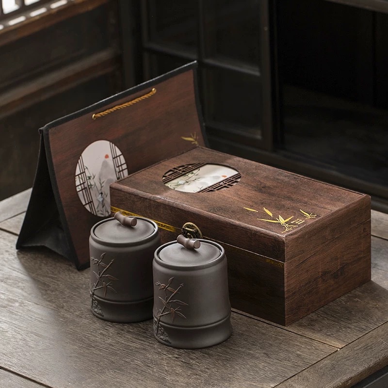 Authentic Wuyi Mountain Da Hong Pao Tea Gift Box - Premium Rock Oolong Tea