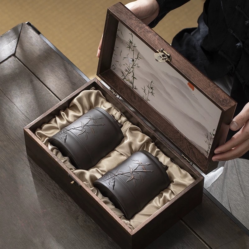 Authentic Wuyi Mountain Da Hong Pao Tea Gift Box - Premium Rock Oolong Tea