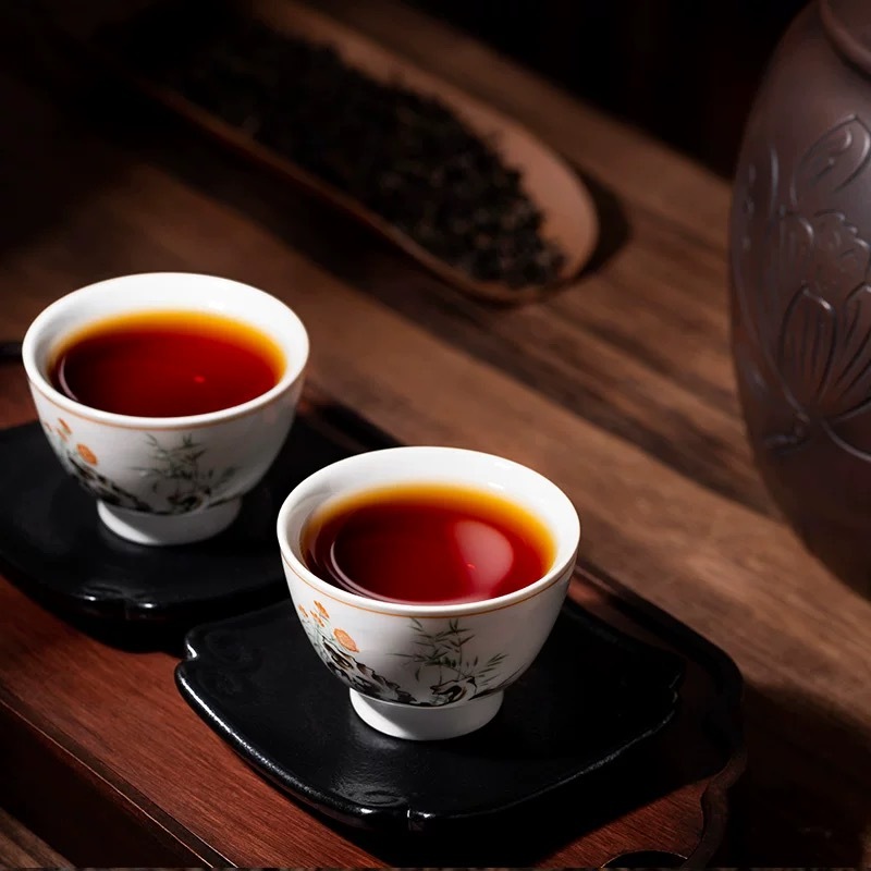 Yunnan Bulang Mountain Banzhang Ripe Pu'er Tea - Premium Fermented Shu Pu'er