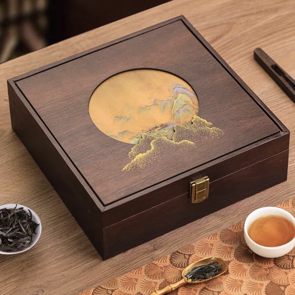 Aged Shoumei White Tea Cake Gift Box - 300g Premium Aged White Tea