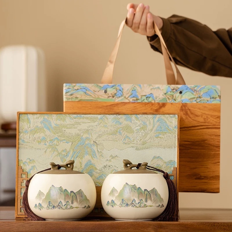 Premium 2025 Anji White Tea Gift Box - Rare Baiye No.1 Green Tea Specialty