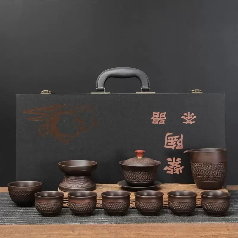 Classic Purple Clay Tea Set - Traditional Oriental Tea Ceremony Collection