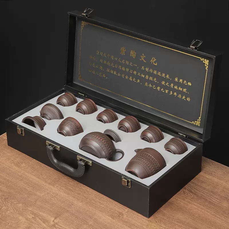 Classic Purple Clay Tea Set - Traditional Oriental Tea Ceremony Collection