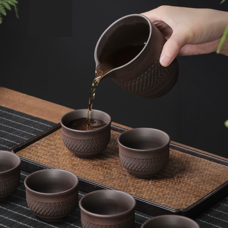 Classic Purple Clay Tea Set - Traditional Oriental Tea Ceremony Collection