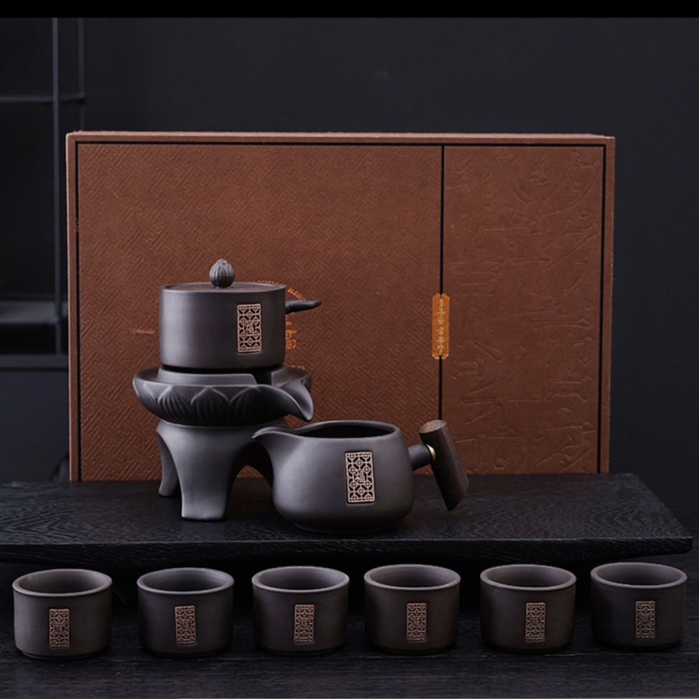 Automatic Zisha Tea Set - Timeless Craft Meets Modern Convenience