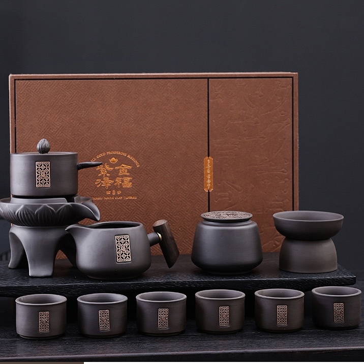 Automatic Zisha Tea Set - Timeless Craft Meets Modern Convenience