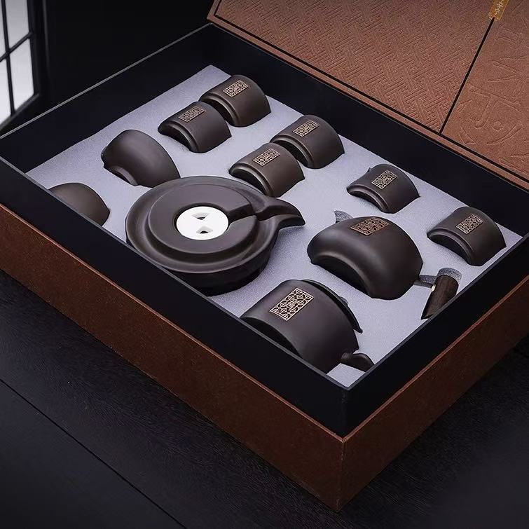 Automatic Zisha Tea Set - Timeless Craft Meets Modern Convenience
