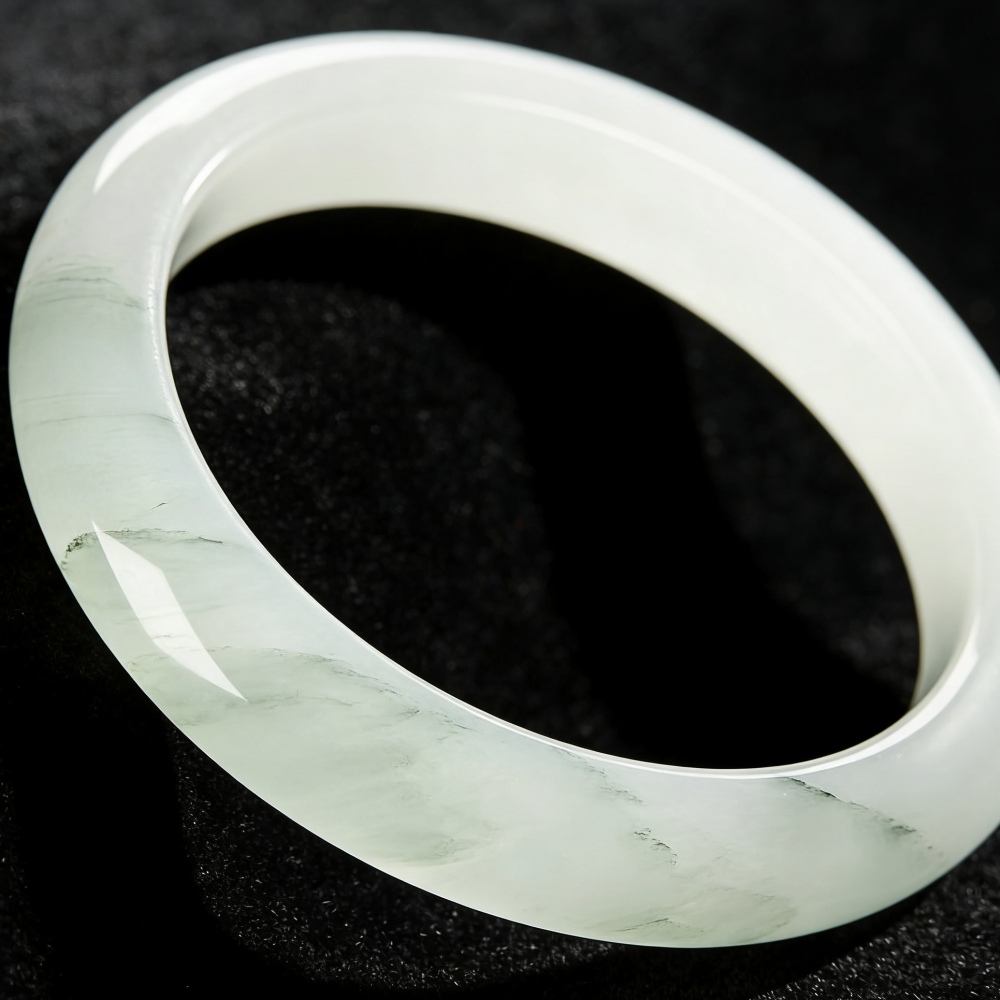 Tianshan Green Jade Bangle