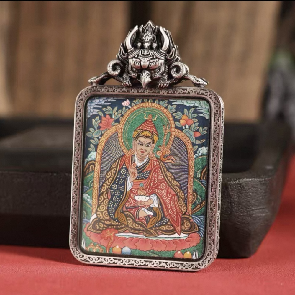 Padmasambhava Thangka, Karma Gadri School