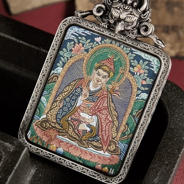 Padmasambhava Thangka, Karma Gadri School
