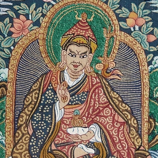 Padmasambhava Thangka, Karma Gadri School