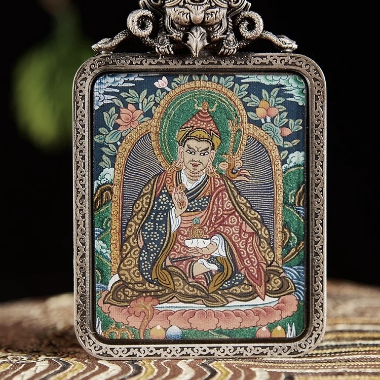 Padmasambhava Thangka, Karma Gadri School