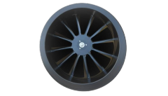 HVAC swirl diffuser internal structure, precision machined seal