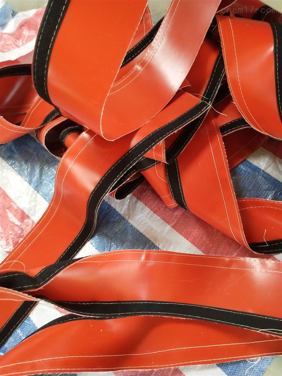 silicone coated glass fabric for welding habitat panels