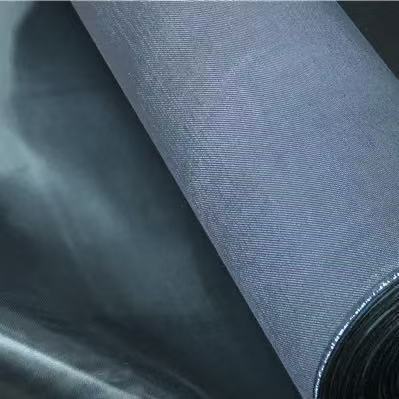 1.5mm single sided EPDM rubber fiberglass cloth for chemical plant insulation