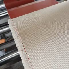 silicone coated 1100gsm silica fabric satin weave