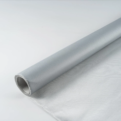 one side pu coated V4A wire fiberglass fabric